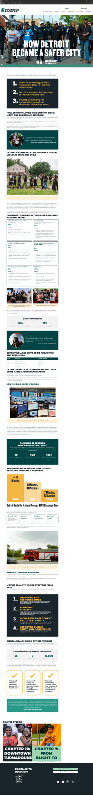 Chapter 8 Safety in the City page