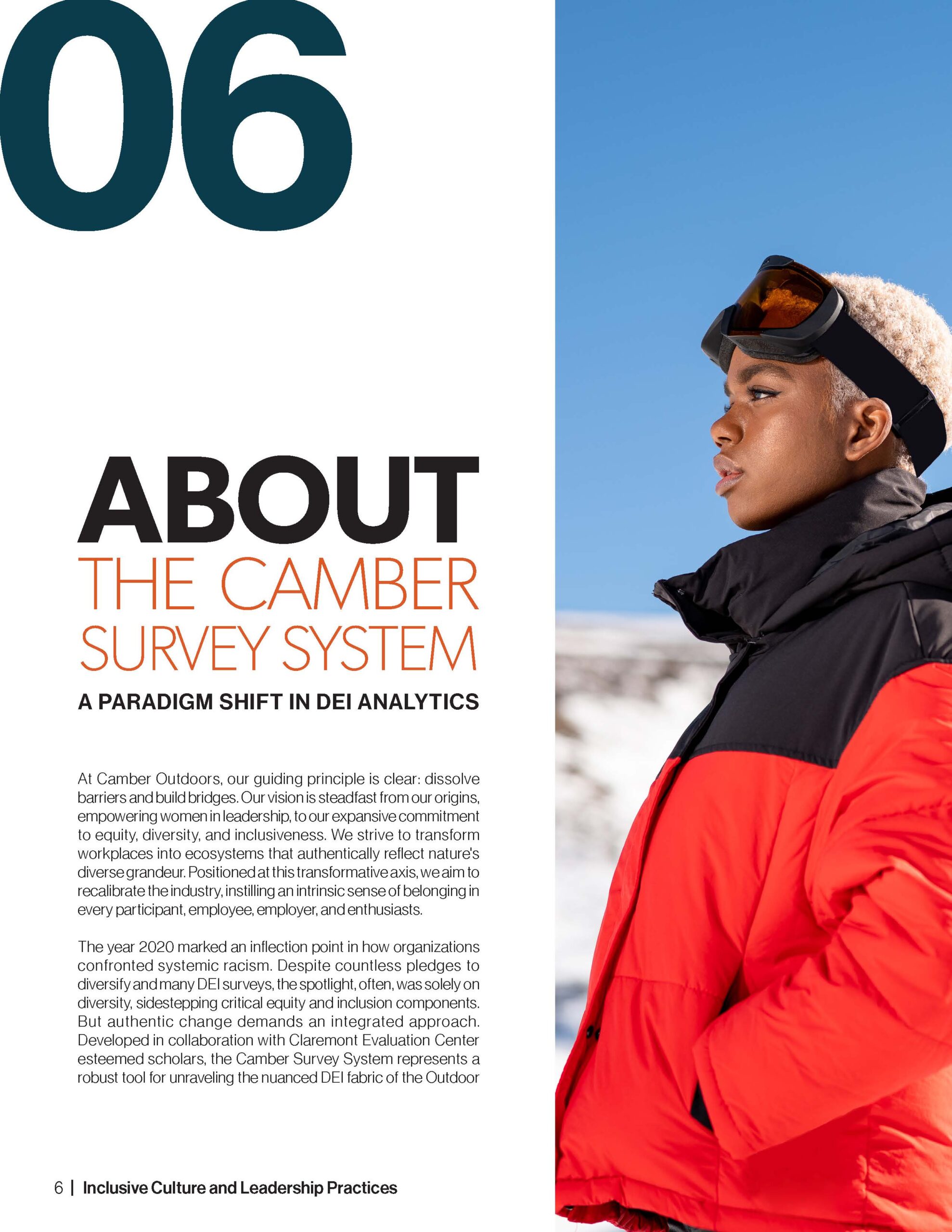 Camber report data visualization spread